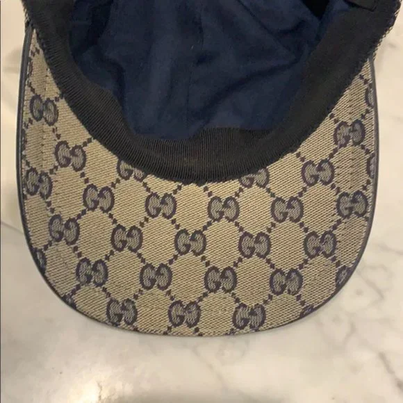 Limited edition Navy authentic Gucci hat - Picture 6 of 8